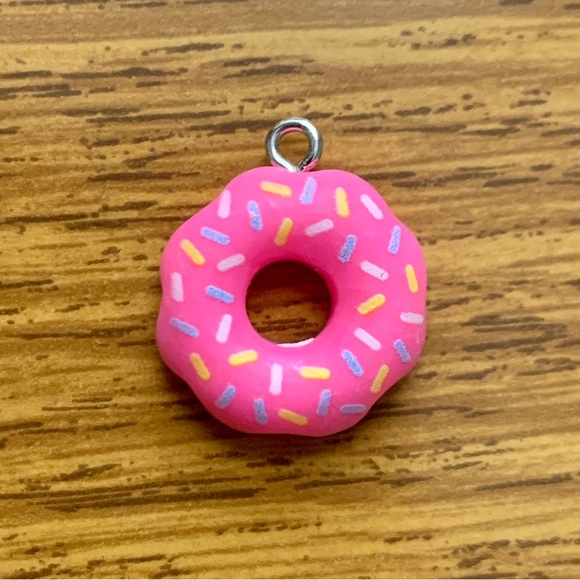 Jewelry - Pink Donut Charm Pendant